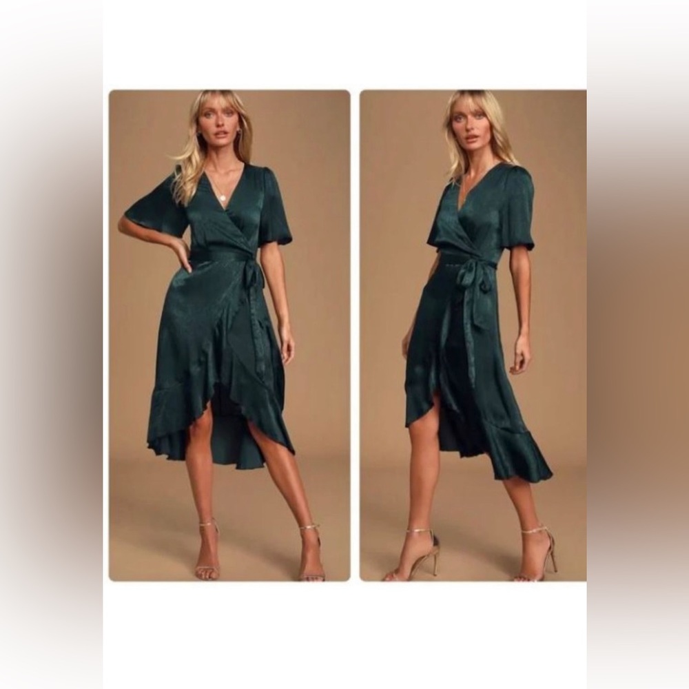 Lulu’s wrapped up in love dress